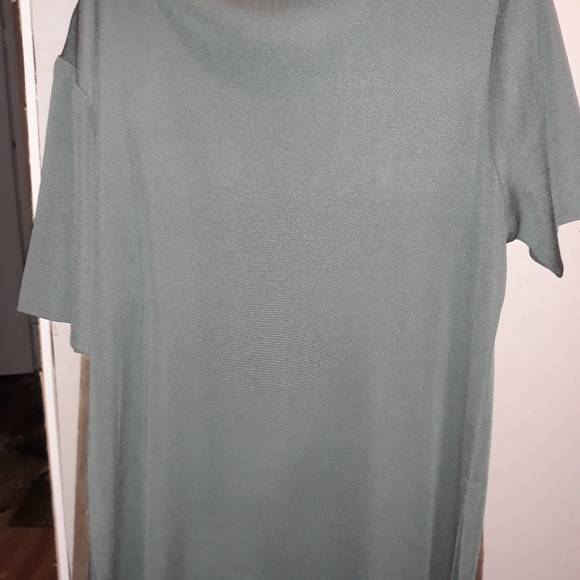 Exclusively Misook Vintage 2x Green Tunic Women - Picture 2 of 4